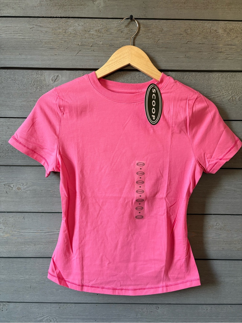 NWT Scoop Crewneck Baby Tee